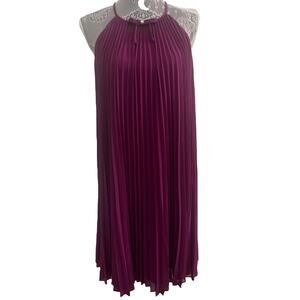 Ted Baker Emelay Bow Pleat A Line Dress